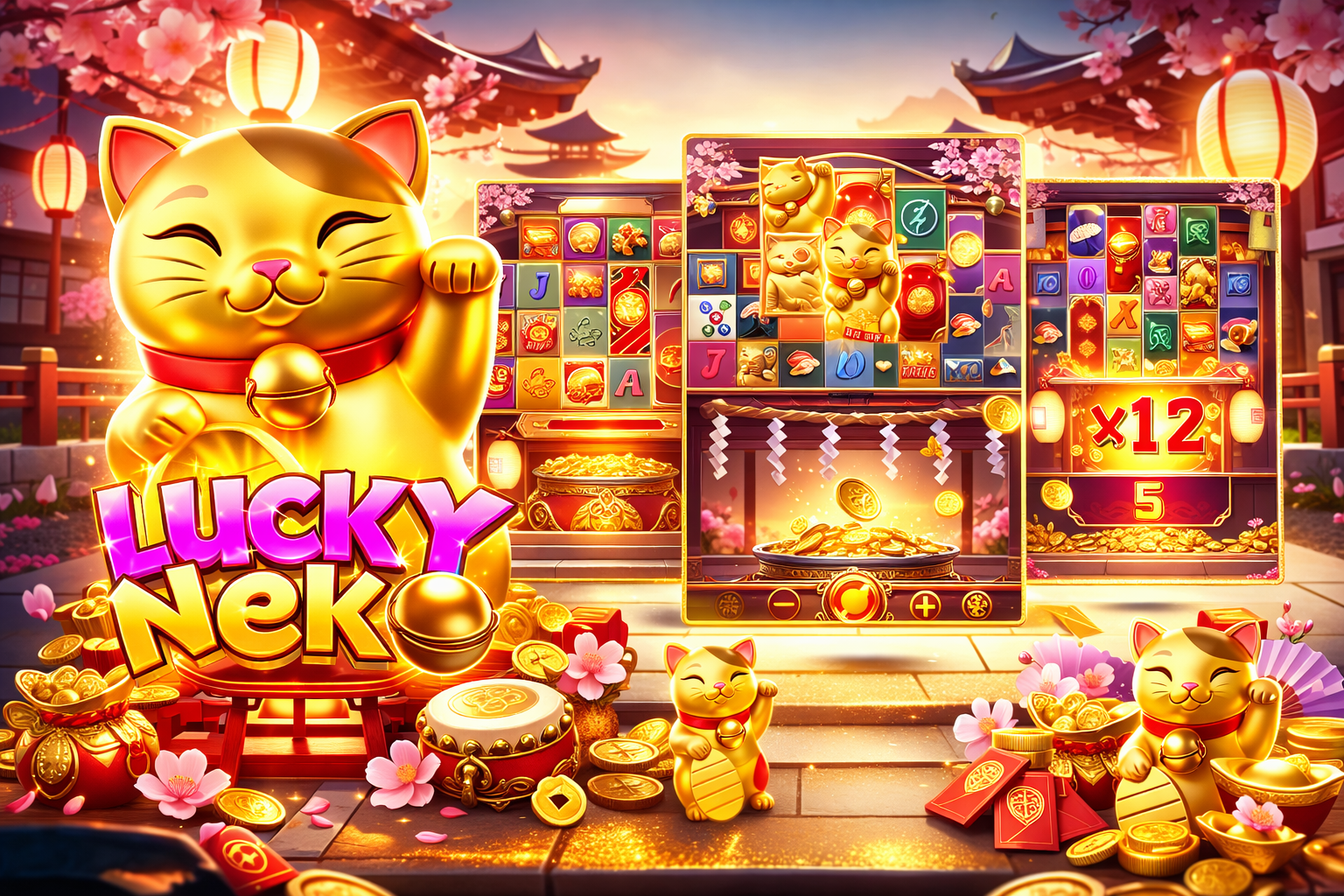 Các Bước Tham Gia Lucky Neko
