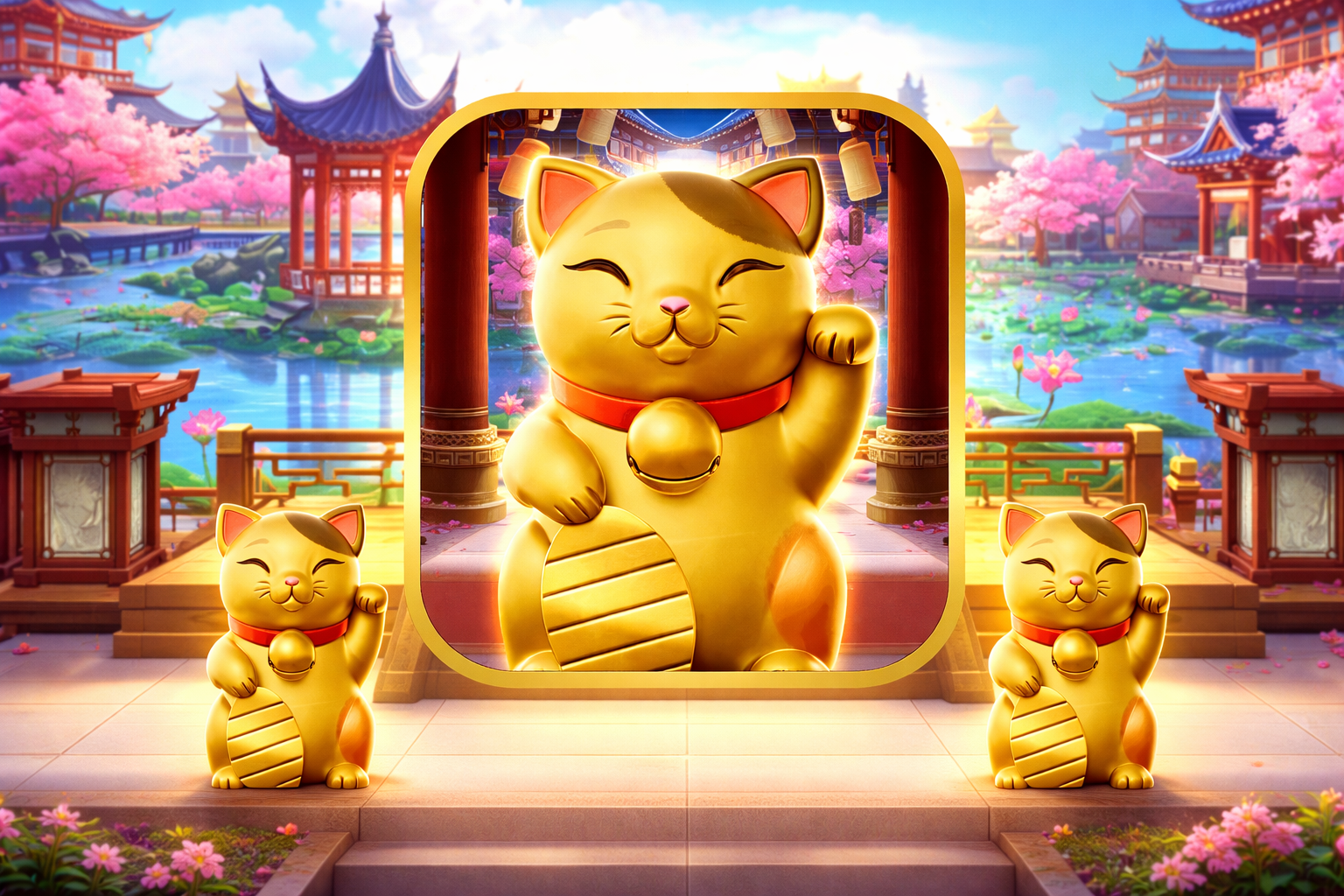 Giao Diện Và Biểu Tượng Trong Lucky Neko