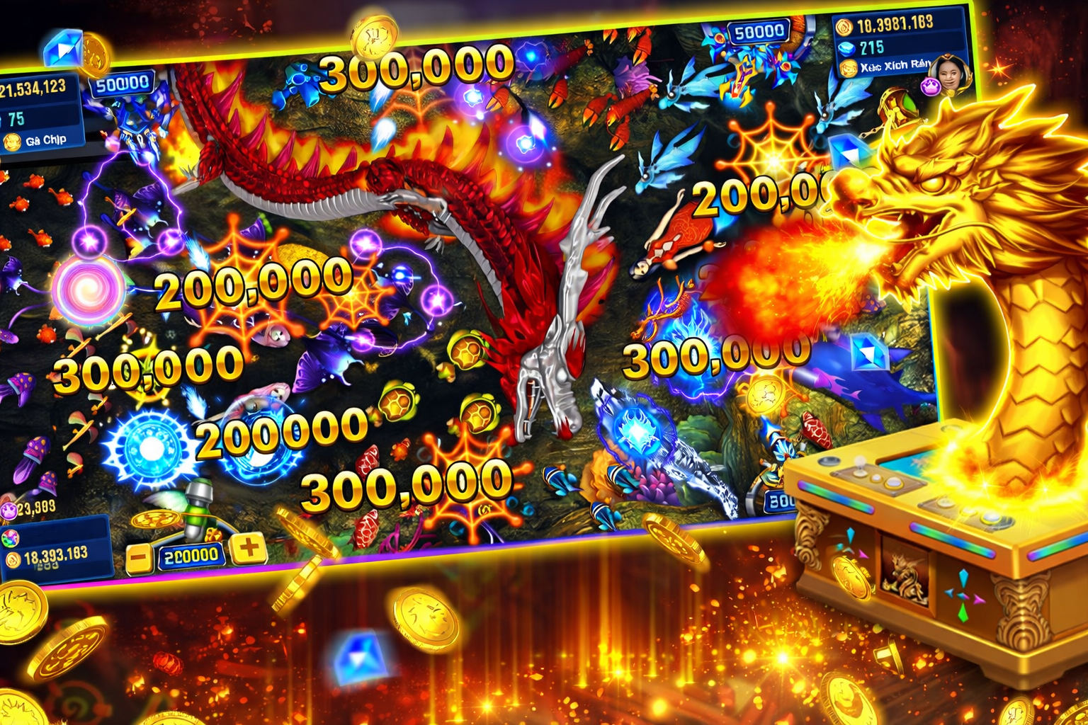 bắn cá long vương