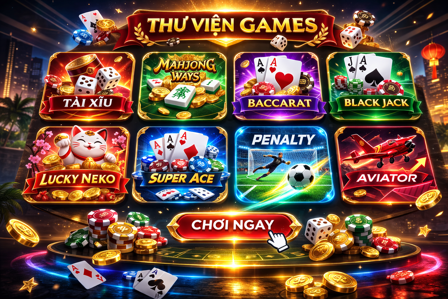 thư viện games
