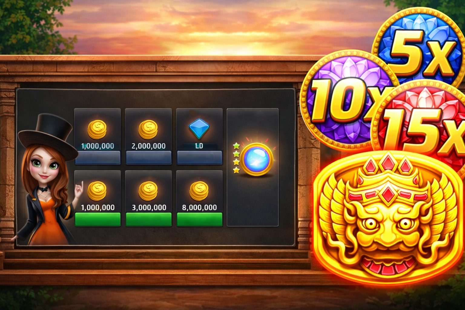 Các Biểu Tượng Trong Trò Chơi